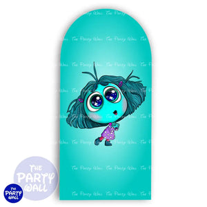 Intensamente - Funda para mampara de punta redonda o rectangular Mampara de punta redonda