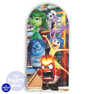 Intensamente - Funda para mampara de punta redonda o rectangular Mampara de punta redonda