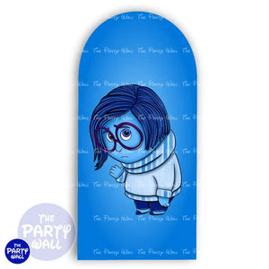 Intensamente - Funda para mampara de punta redonda o rectangular Mampara de punta redonda