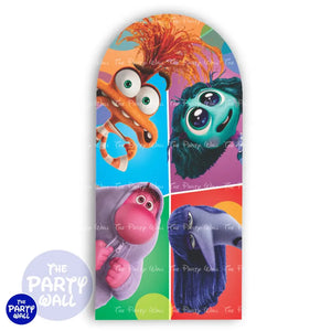 Intensamente - Funda para mampara de punta redonda o rectangular Mampara de punta redonda