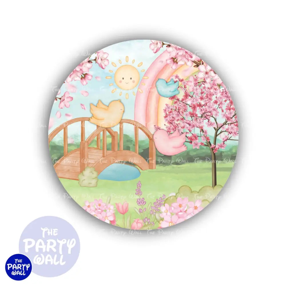 Jardín - Funda para mampara circular Circular