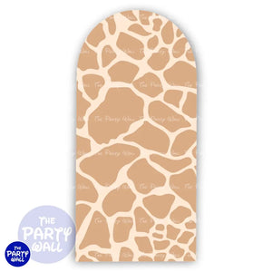 Jirafa - Funda para mampara de punta redonda o rectangular Mampara de punta redonda