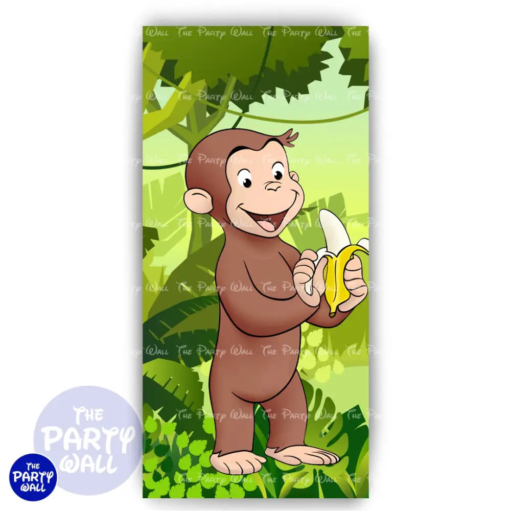 Jorge el Curioso - Funda para mampara de punta redonda o rectangular Mampara de punta redonda