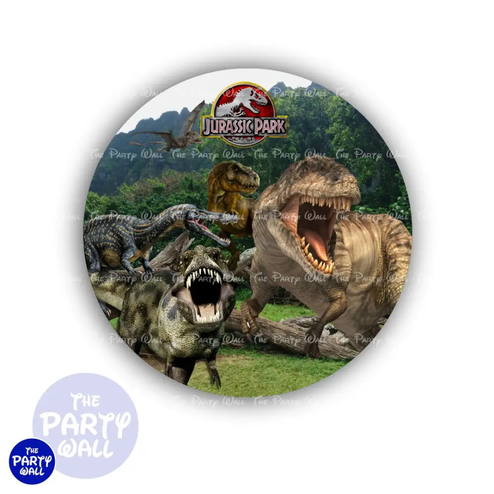 Jurassic World - Funda para mampara circular Circular