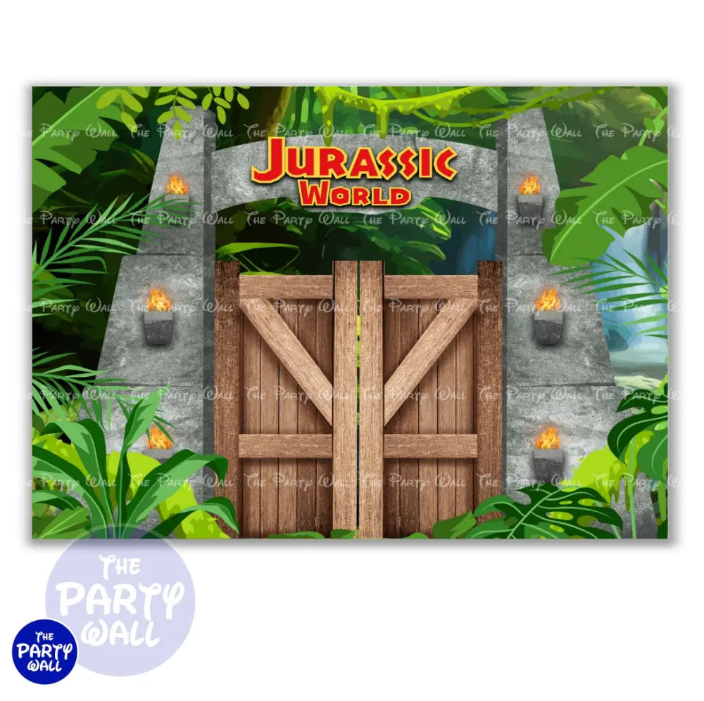 Jurassic World - Funda para mampara cuadrada o rectangular Cuadrado o Rectangular