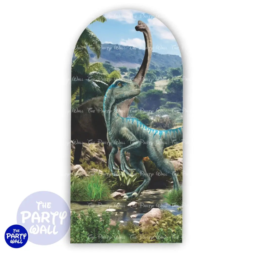 Jurassic World - Funda para mampara de punta redonda o rectangular Mampara de punta redonda