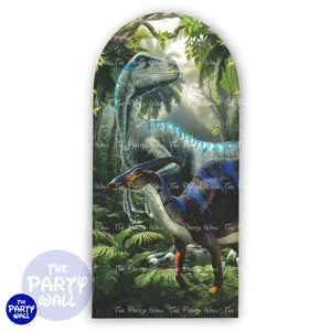 Jurassic World - Funda para mampara de punta redonda o rectangular Mampara de punta redonda