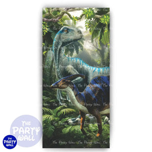 Jurassic World - Funda para mampara de punta redonda o rectangular Mampara de punta redonda