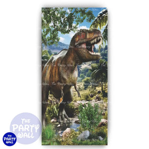 Jurassic World - Funda para mampara de punta redonda o rectangular Mampara de punta redonda