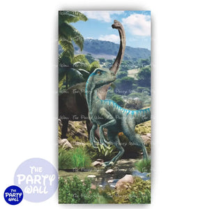 Jurassic World - Funda para mampara de punta redonda o rectangular Mampara de punta redonda