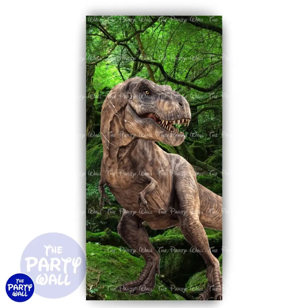 Jurassic World - Funda para mampara de punta redonda o rectangular Mampara de punta redonda