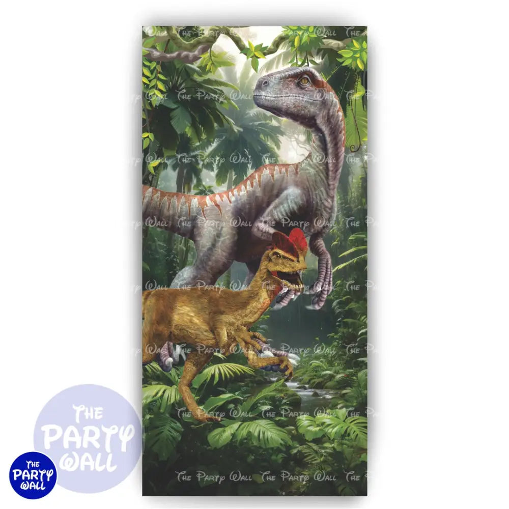 Jurassic World - Funda para mampara de punta redonda o rectangular Mampara de punta redonda