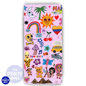 Karol G - Funda para mampara de punta redonda o rectangular Mampara de punta redonda