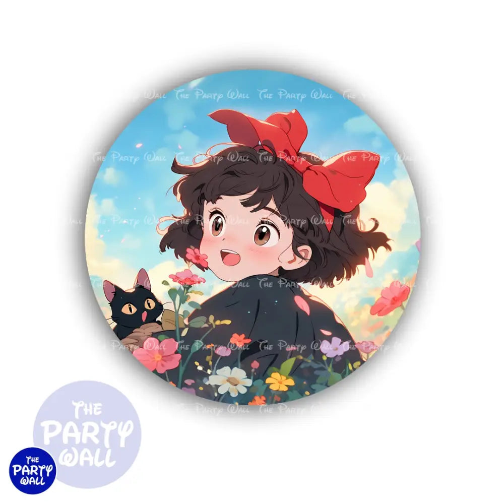 Kiki: Entregas a Domicilio - Funda para mampara circular Circular