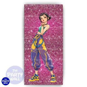 KPop Demon Hunters - Funda para mampara de punta redonda o rectangular - Mampara de punta redonda