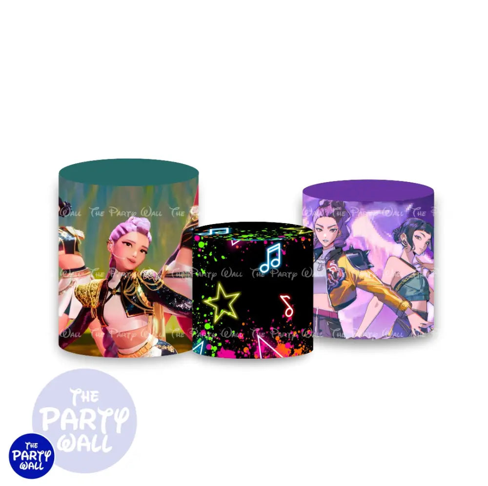 KPop Demon Hunters Fundas para cilindros Cilindros