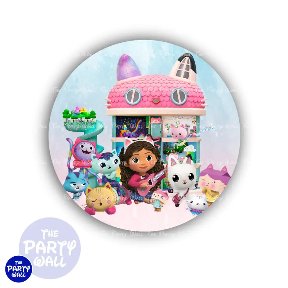 La Casa de Gabby - Funda para mampara circular Circular