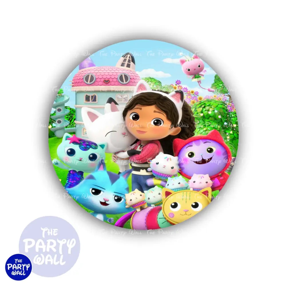 La Casa de Gabby - Funda para mampara circular Circular