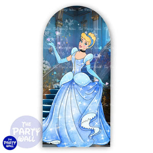 La Cenicienta - Funda para mampara de punta redonda o rectangular Mampara de punta redonda