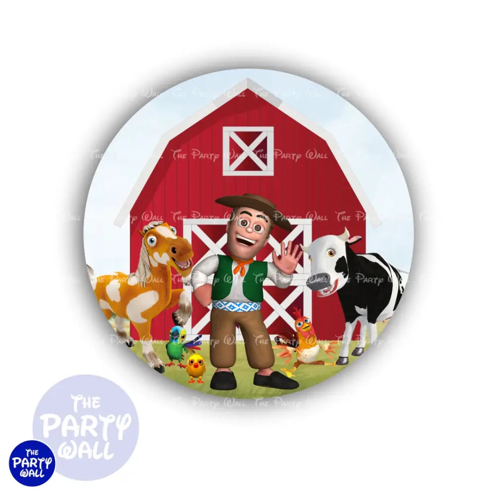 La Granja de Zenón - Funda para mampara circular Circular