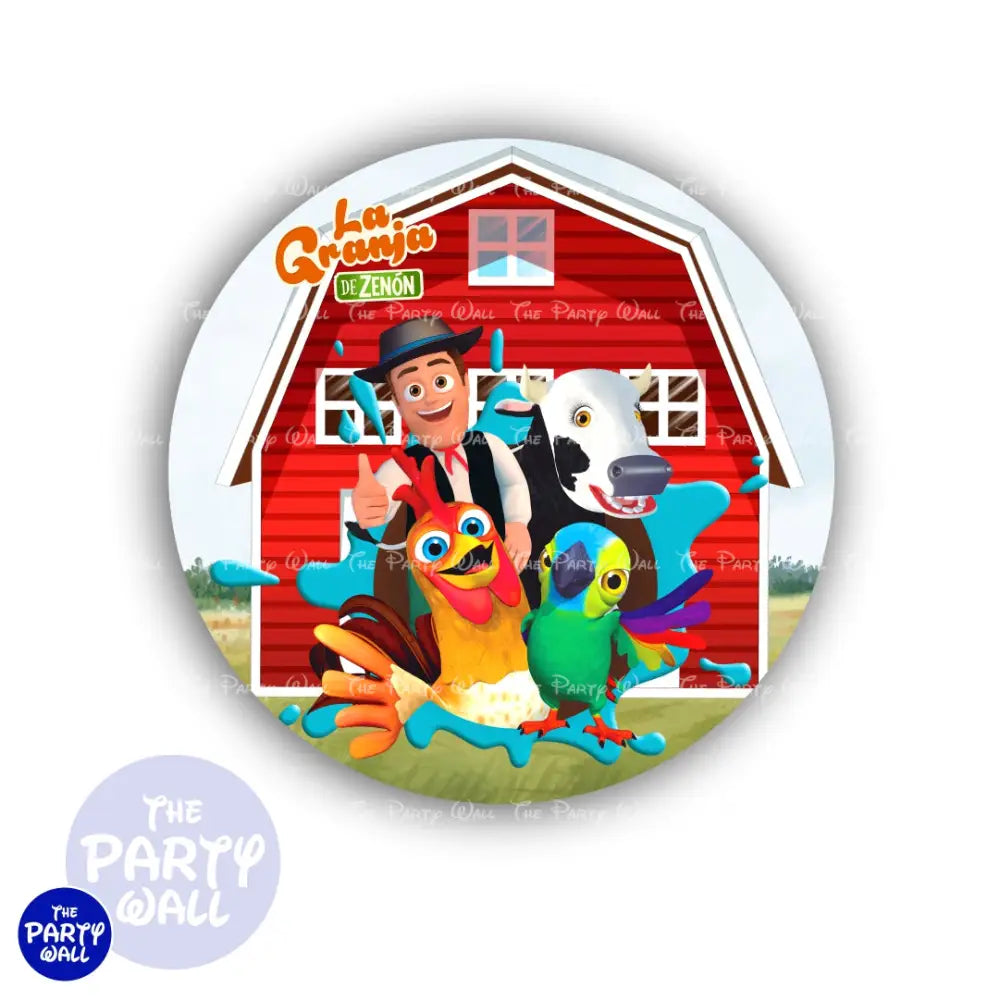 La Granja de Zenón - Funda para mampara circular Circular