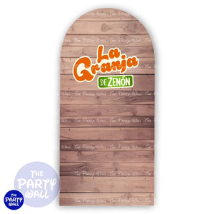 La Granja de Zenón - Funda para mampara de punta redonda o rectangular Mampara de punta redonda