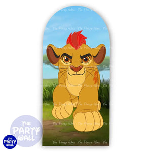 La Guardia del León - Funda para mampara de punta redonda o rectangular Mampara de punta redonda