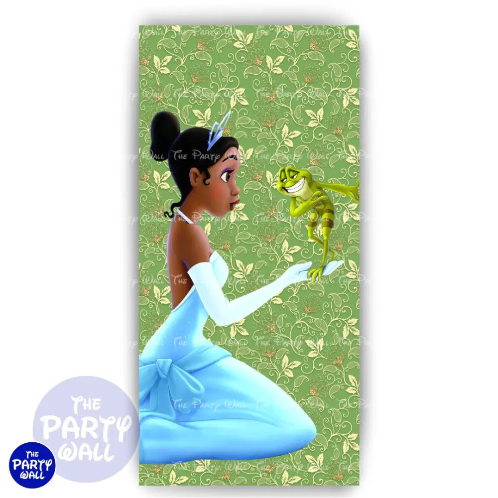 La Princesa y el Sapo - Funda para mampara de punta redonda o rectangular Mampara de punta redonda