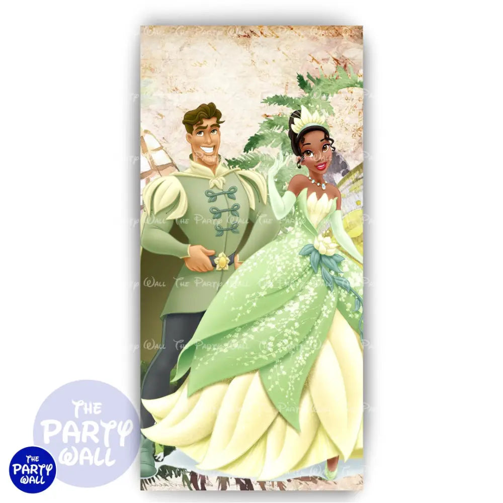 La Princesa y el Sapo - Funda para mampara de punta redonda o rectangular Mampara de punta redonda