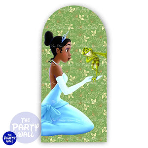 La Princesa y el Sapo - Funda para mampara de punta redonda o rectangular Mampara de punta redonda