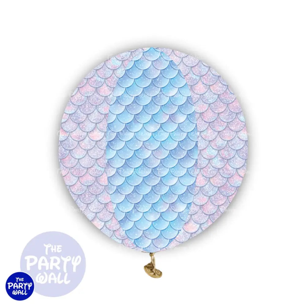 La Sirenita - Funda para globo Funda globo