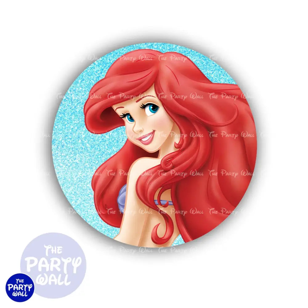 La Sirenita - Funda para mampara circular Circular