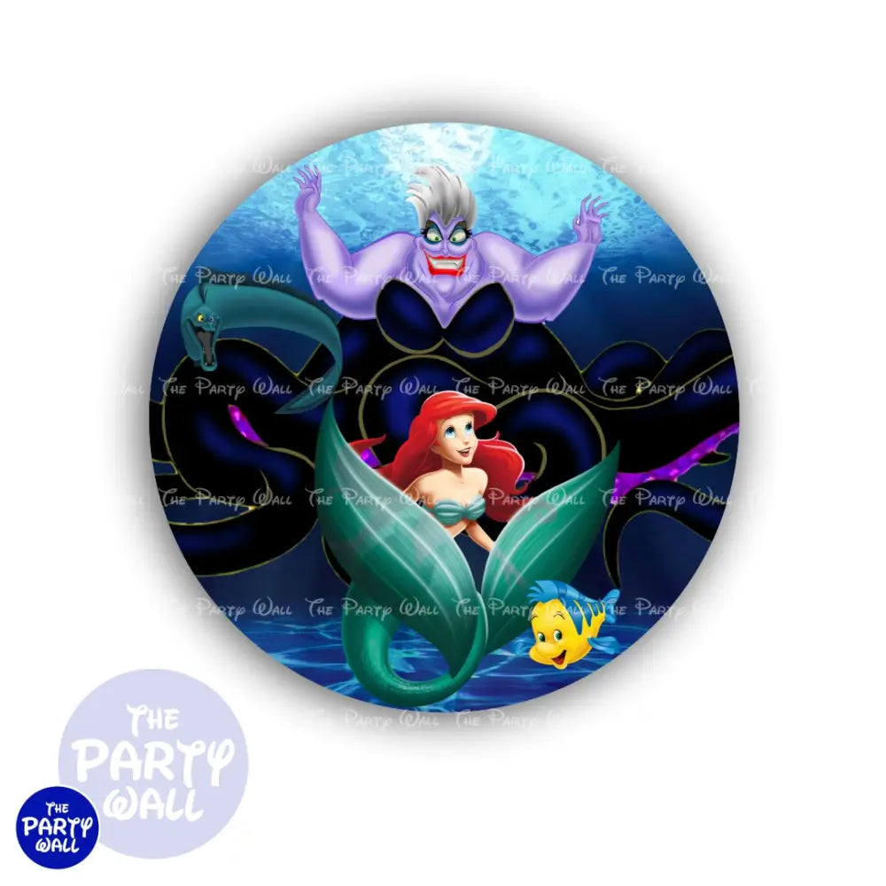 La Sirenita - Funda para mampara circular Circular