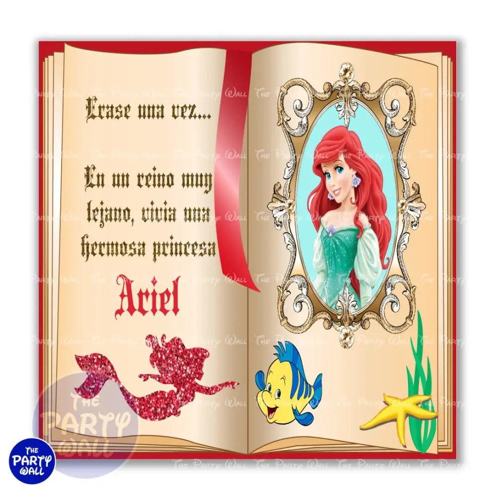 La Sirenita - Funda para mampara cuadrada o rectangular Cuadrado o Rectangular