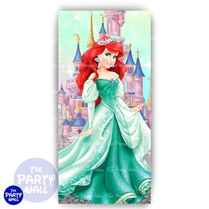 La Sirenita - Funda para mampara de punta redonda o rectangular Mampara de punta redonda