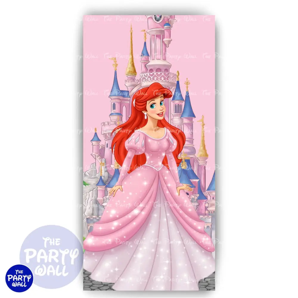 La Sirenita - Funda para mampara de punta redonda o rectangular Mampara de punta redonda