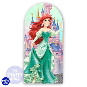 La Sirenita - Funda para mampara de punta redonda o rectangular Mampara de punta redonda