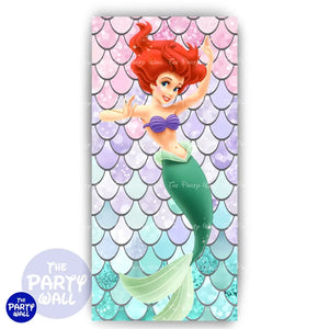 La Sirenita - Funda para mampara de punta redonda o rectangular Mampara de punta redonda