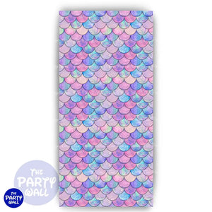 La Sirenita - Funda para mampara de punta redonda o rectangular Mampara de punta redonda