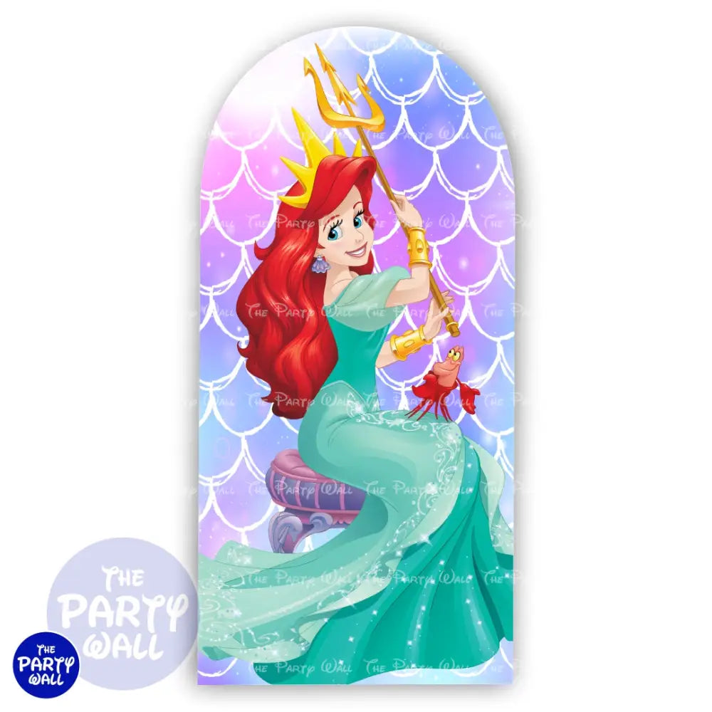 La Sirenita - Funda para mampara de punta redonda o rectangular Mampara de punta redonda