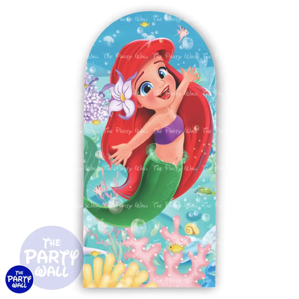 La Sirenita - Funda para mampara de punta redonda o rectangular Mampara de punta redonda