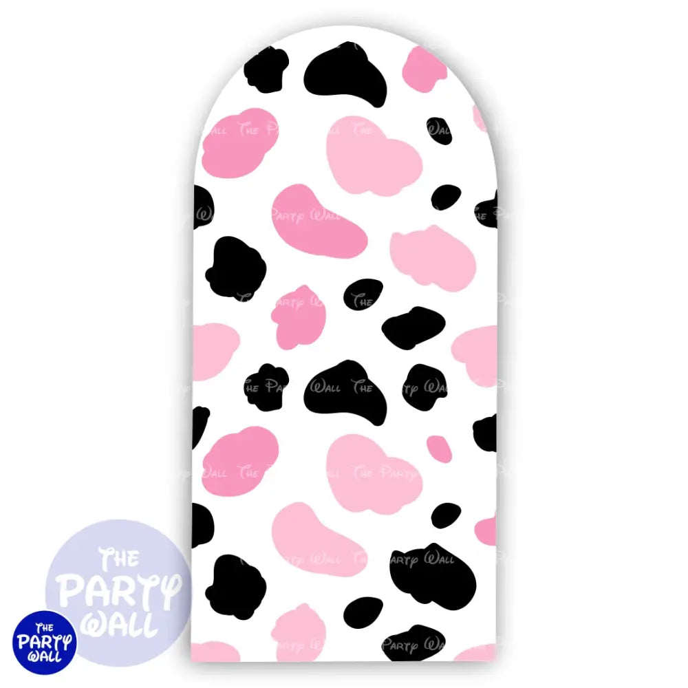 La Vaca Lola - Funda para mampara de punta redonda o rectangular Mampara de punta redonda