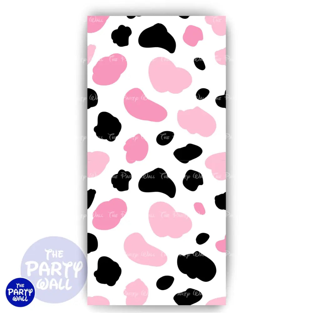 La Vaca Lola - Funda para mampara de punta redonda o rectangular Mampara de punta redonda