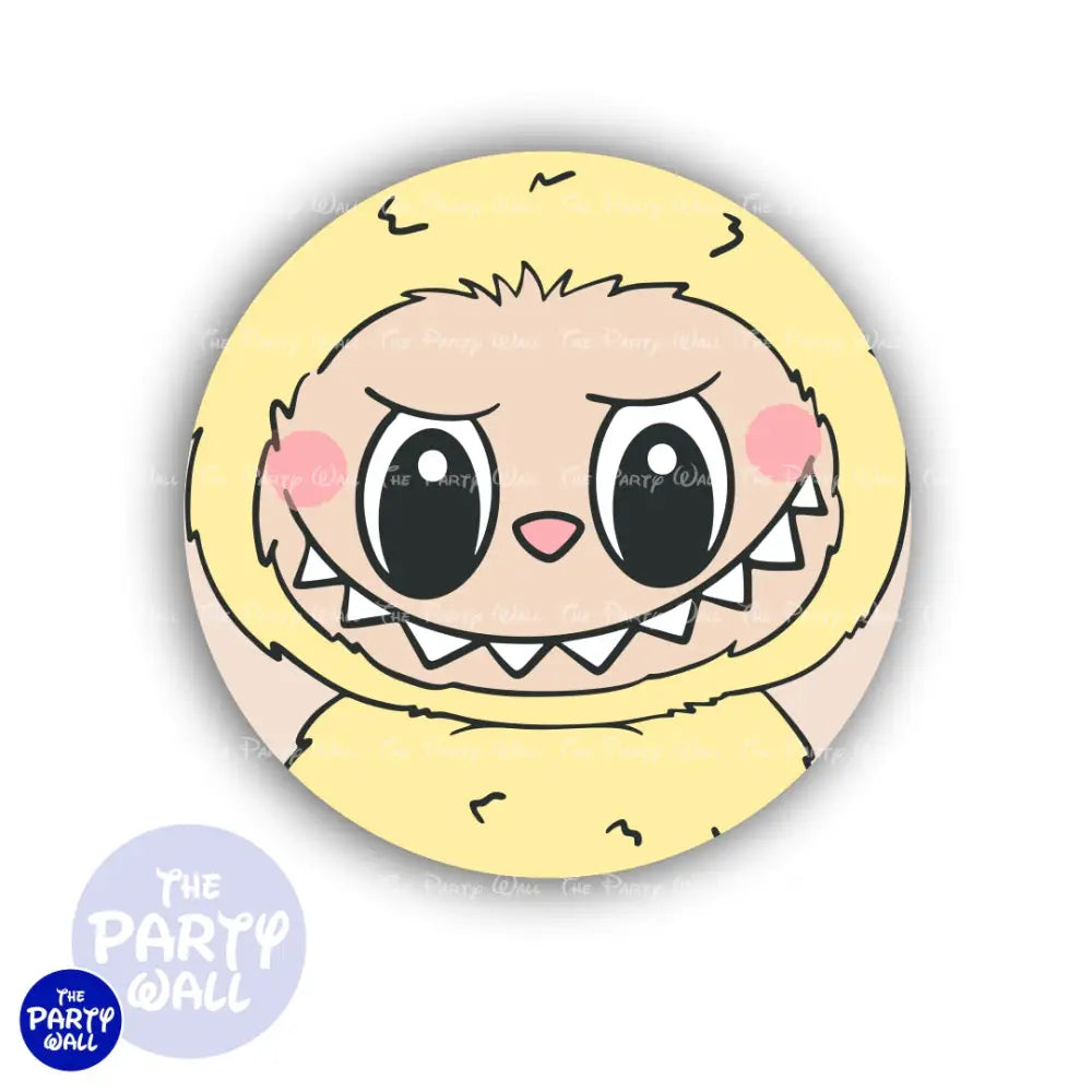 Labubu - Funda para mampara circular Circular