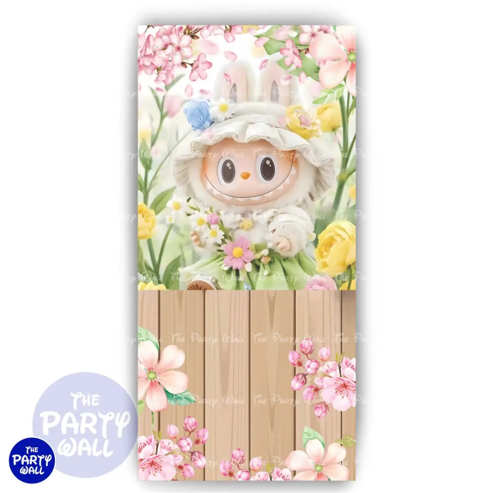 Labubu - Funda para mampara de punta redonda o rectangular Mampara de punta redonda