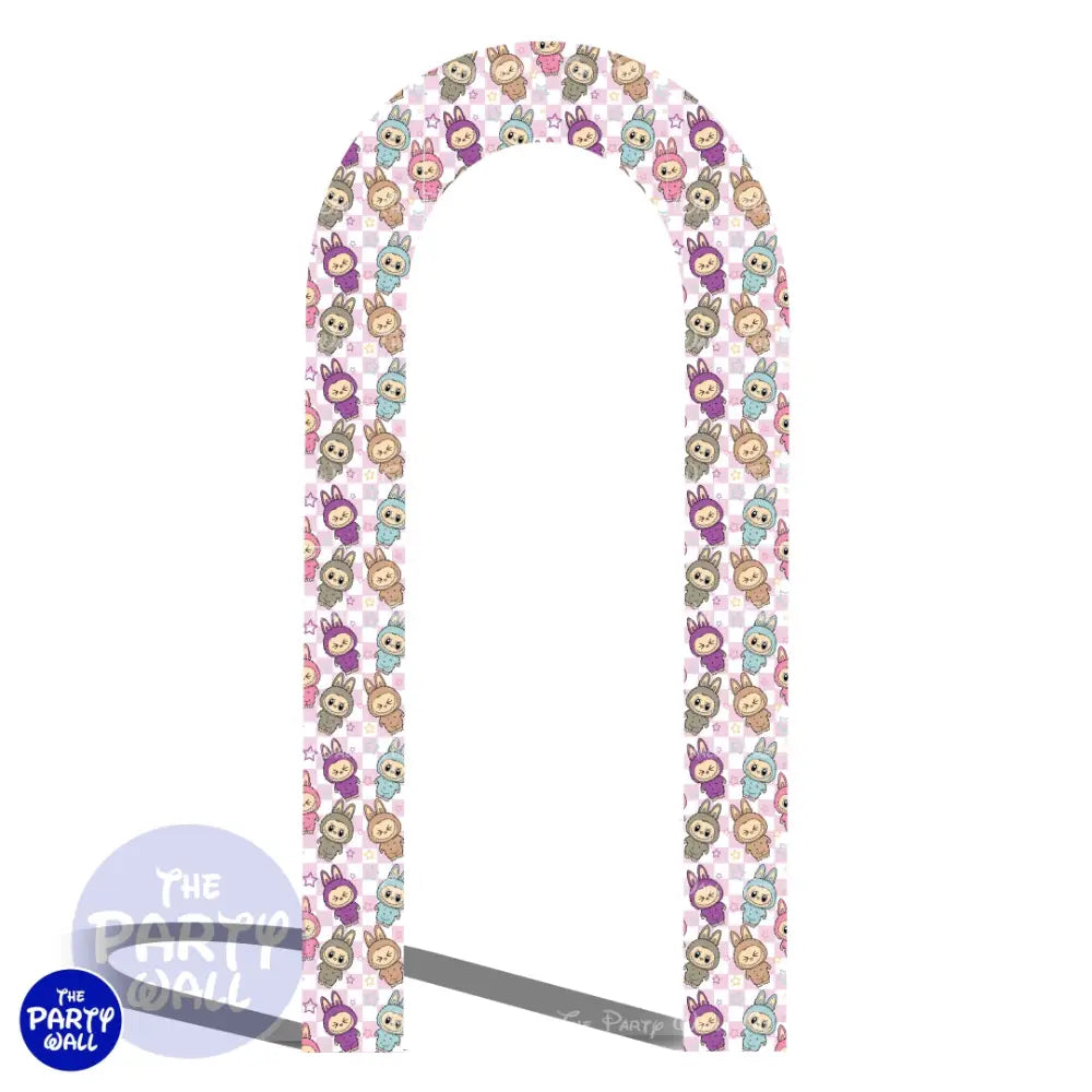 Labubu - Funda para mampara tipo arco Arco