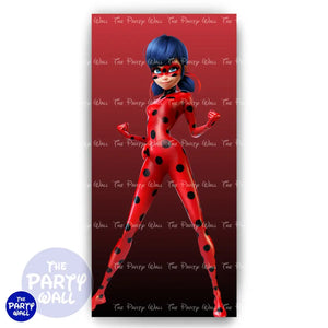 Ladybug - Funda para mampara de punta redonda o rectangular Mampara de punta redonda