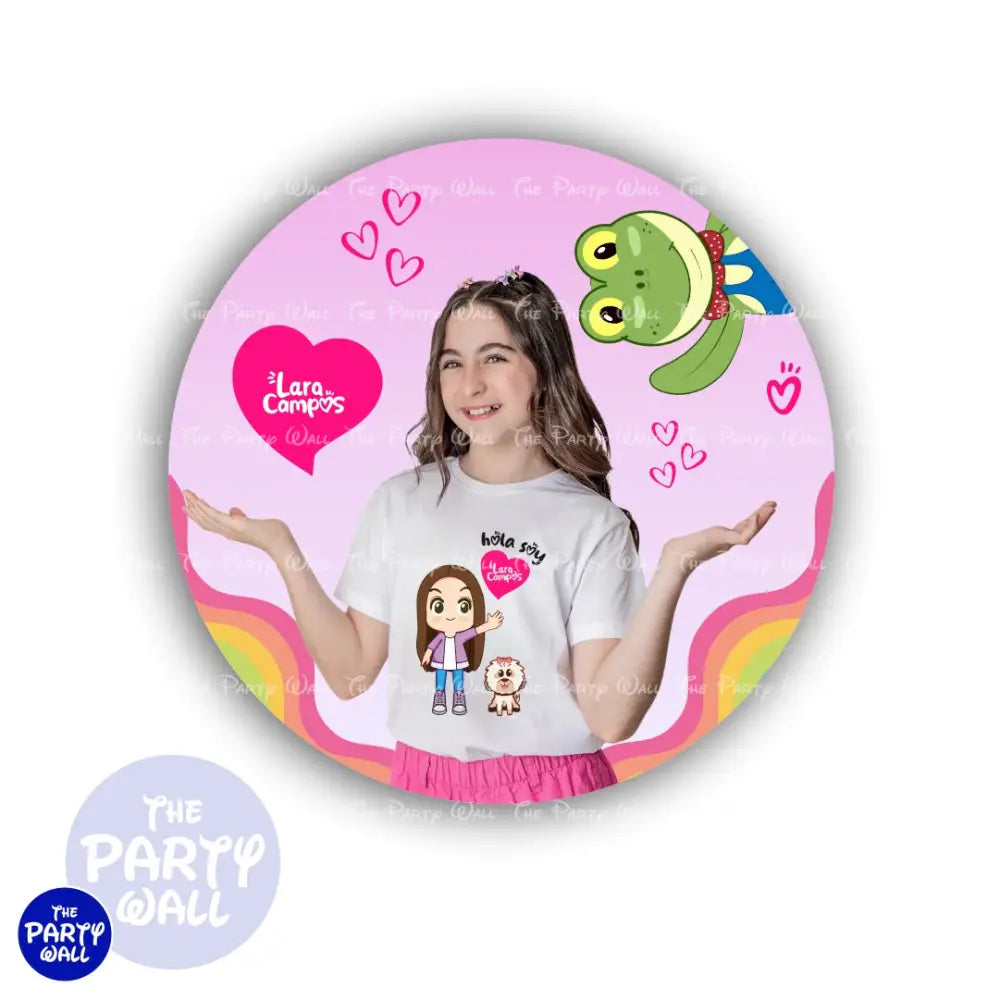 Lara Campos - Funda para mampara circular Circular