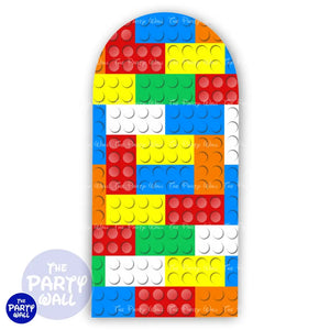 Lego - Funda para mampara de punta redonda o rectangular Mampara de punta redonda