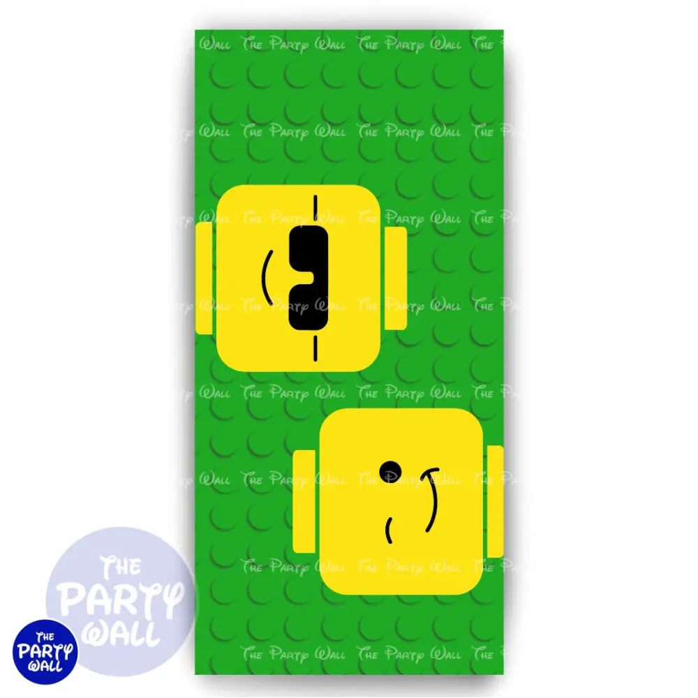 Lego - Funda para mampara de punta redonda o rectangular Mampara de punta redonda